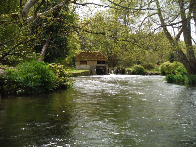 Avon hatch pool and a big flow